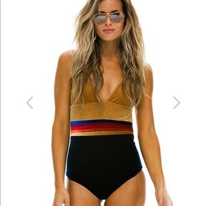 *SOLD*  Aviator Nation VELVET Swimsuit XS